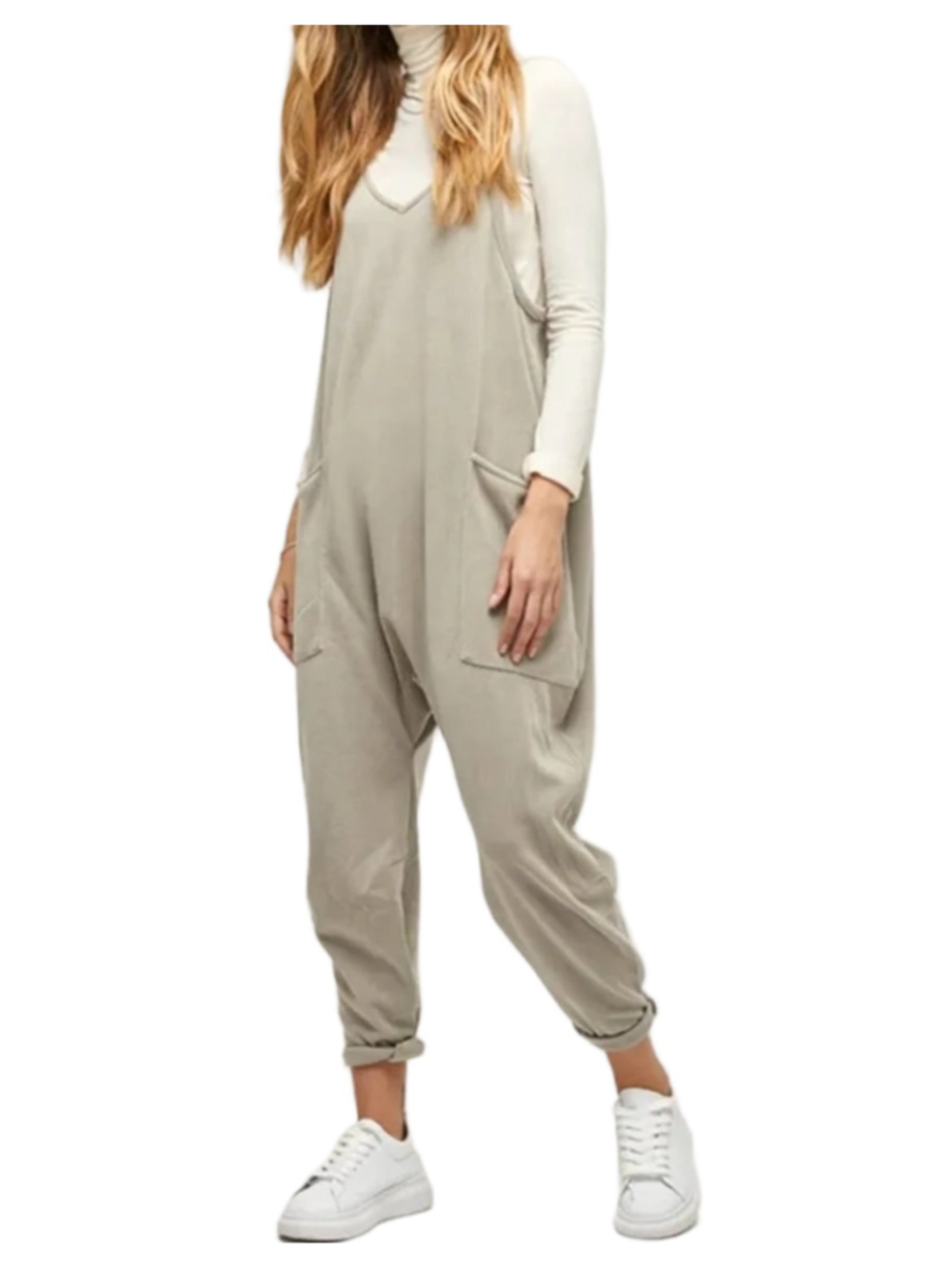 Free People FP Movement Hot Shot One Piece Jumpsuit Sage Green M NWT